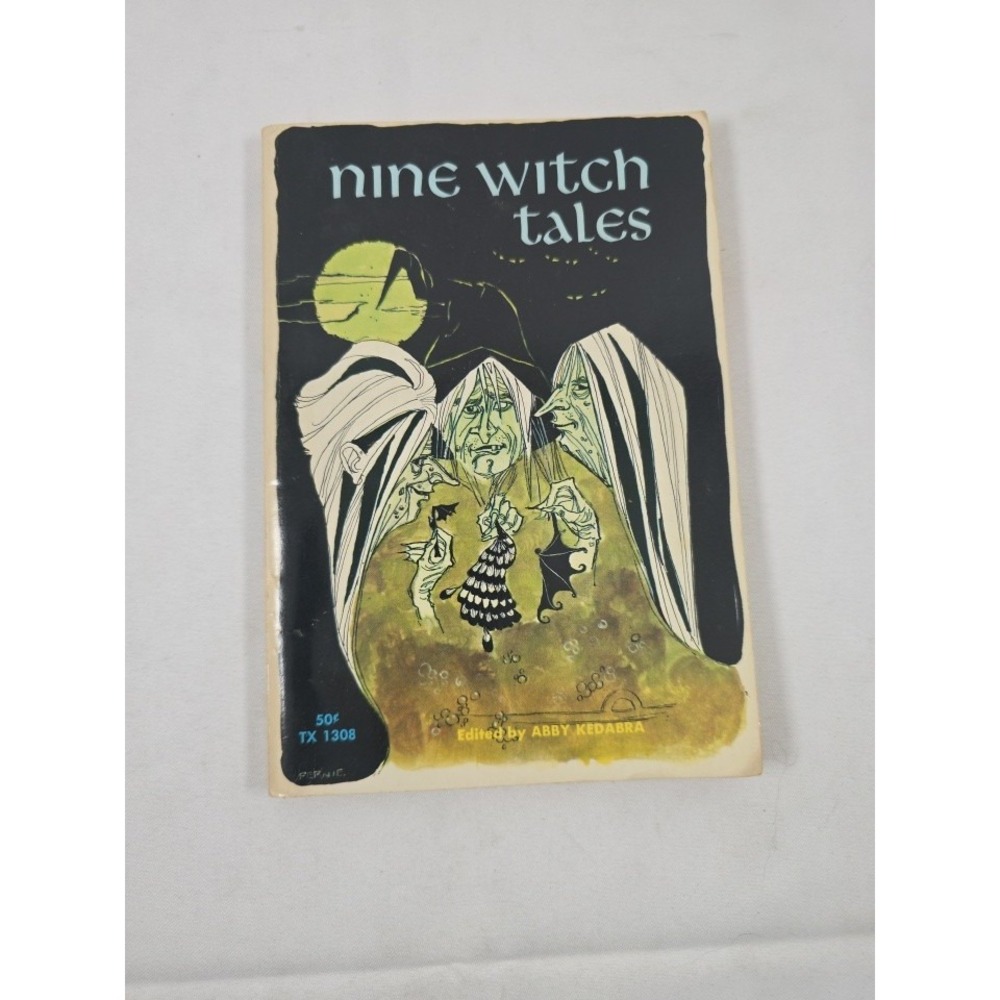 Vintage 1968 Nine Witch Tales Abby Kedabra Scholastic 1st Printing TX1308 Book